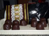 Trufa de nozes e a tradicional